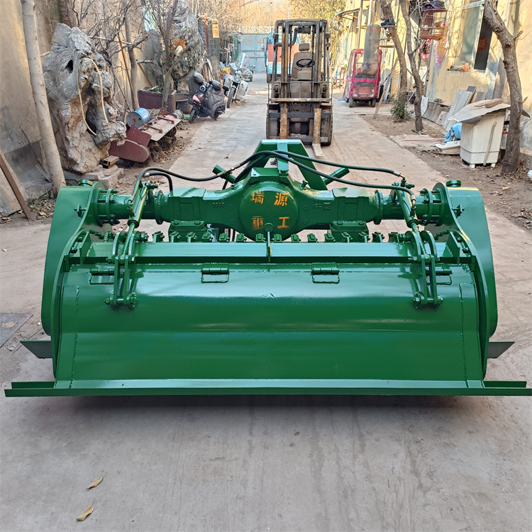 1004后桥树枝粉碎机 香蕉树粉碎还田机 花椒树打碎机