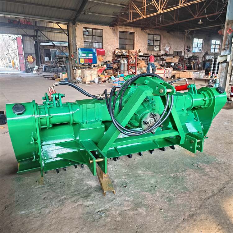 树桩打烂还田机 新型树枝树桩粉碎机 双排链条白皮松打碎机