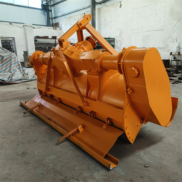 悬挂式道路施工灰土拌合机 路面基层稳定土路拌机 2米头拌灰机