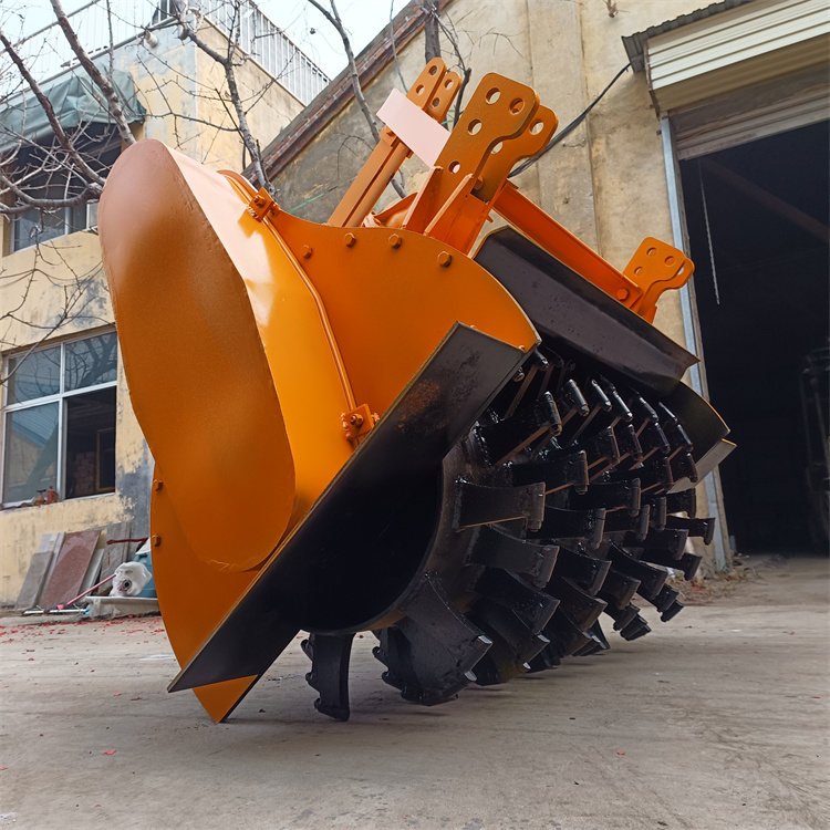 退林还耕树根粉碎机 三点悬挂粉树墩 树木头疙瘩还田机