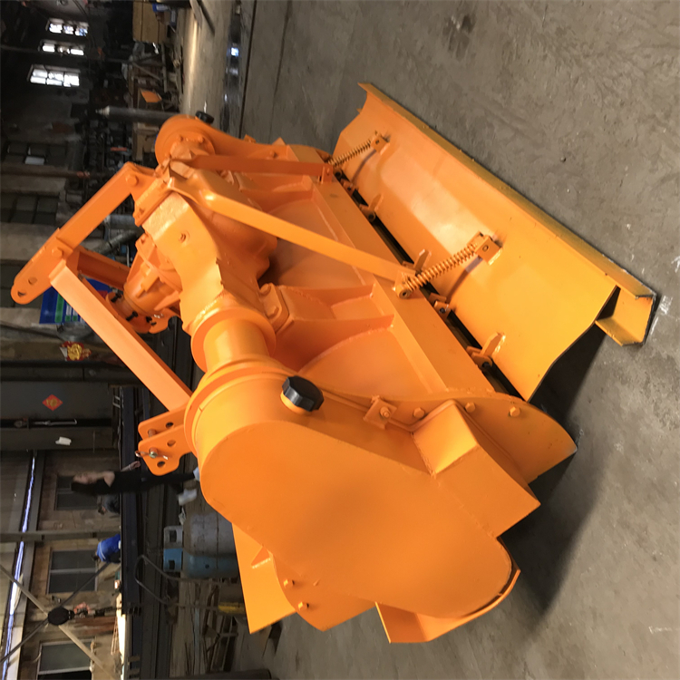 稳定三七灰土拌合机 三排链条齿轮拌灰机 悬挂式头土路拌料机