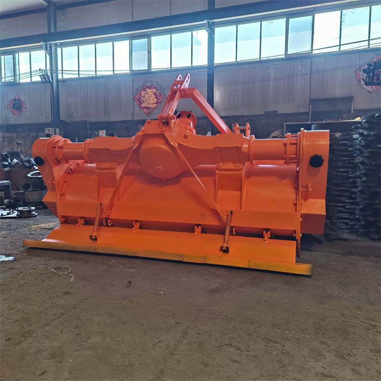 路面灰土三排链条二灰拌合机 两排链条齿轮拌灰机