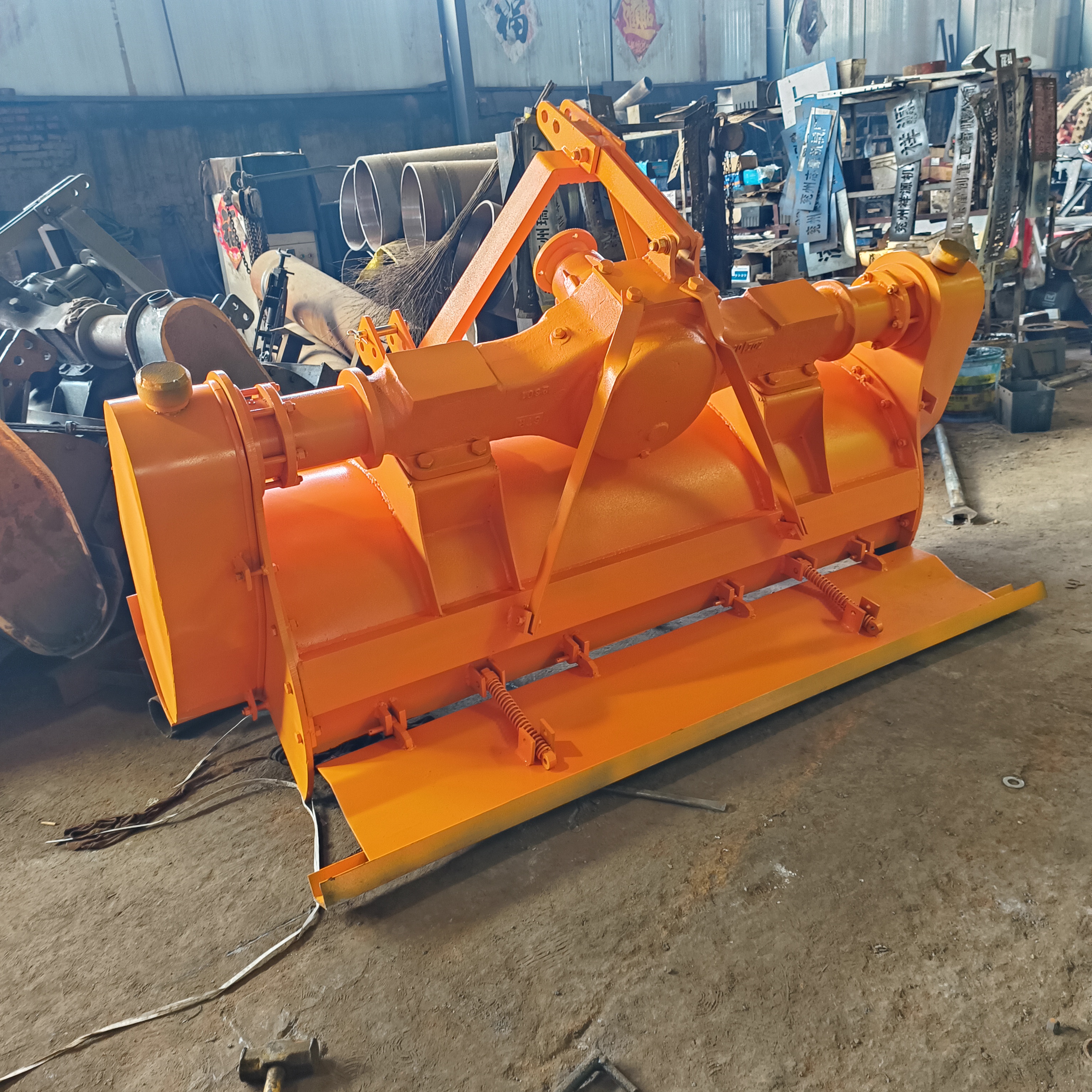 公路混凝土路拌机 三排链条后桥灰土拌和机 路基筑路