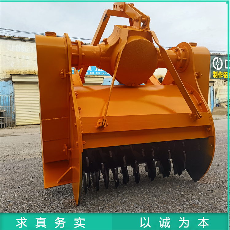 1.2米宽斯太尔后桥式树根粉碎机打树桩机果园树墩粉碎