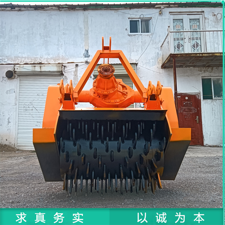 1米树根树枝粉碎机 退林还耕的机械设备 细化当肥料机 树墩打碎机