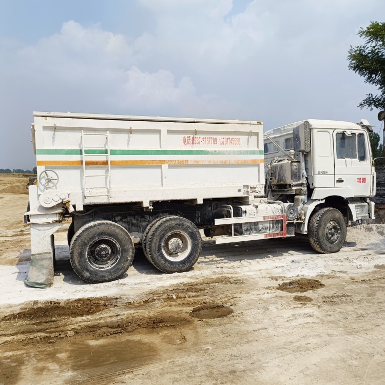 8方白石灰撒布车 粉料水泥工程摊铺车 路面养护铺撒车