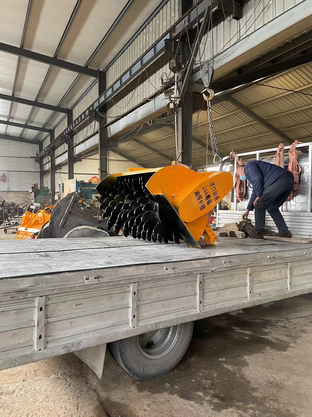 大马力牵引式粉碎机 香蕉树破碎机 加粗轴头橘子树打碎机