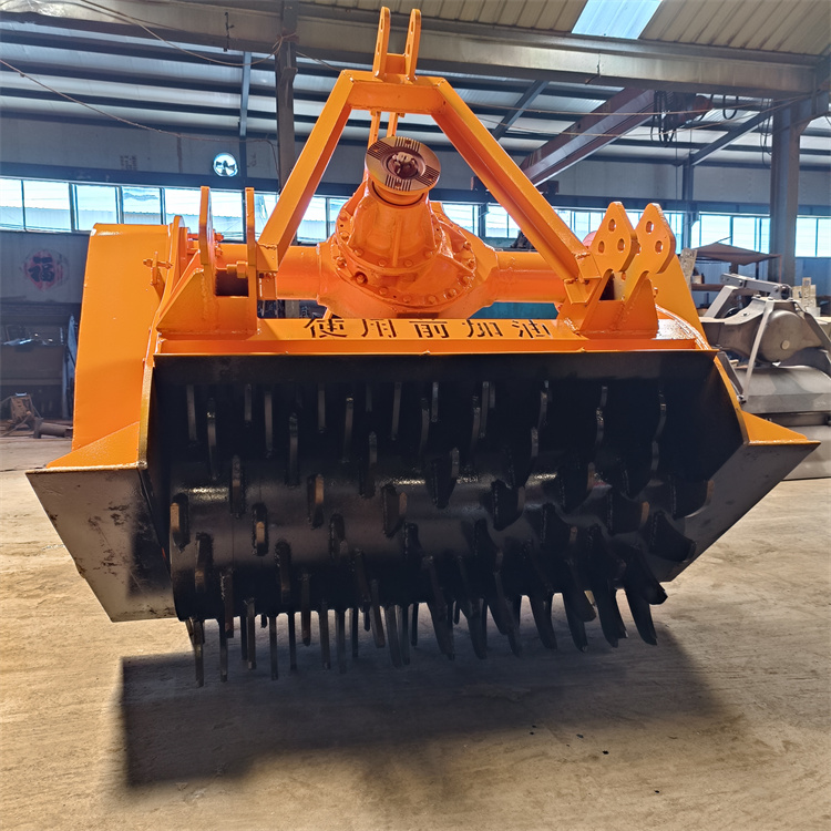 树木头疙瘩树桩破碎机 林场复耕树墩子打碎机 30cm树墩破损还田机