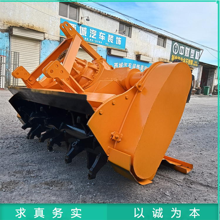 后桥灰土拌合机 重量1200kg 合金刀头 牵引式冷再生拌和机