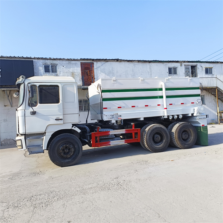牵引式水泥撒布车 公路养护8方道路撒布机 消解灰撒灰车