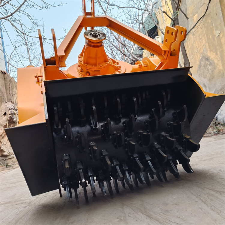 树根粉碎机 三点悬挂式斯太尔后桥树墩破碎机 干湿树疙瘩打碎机