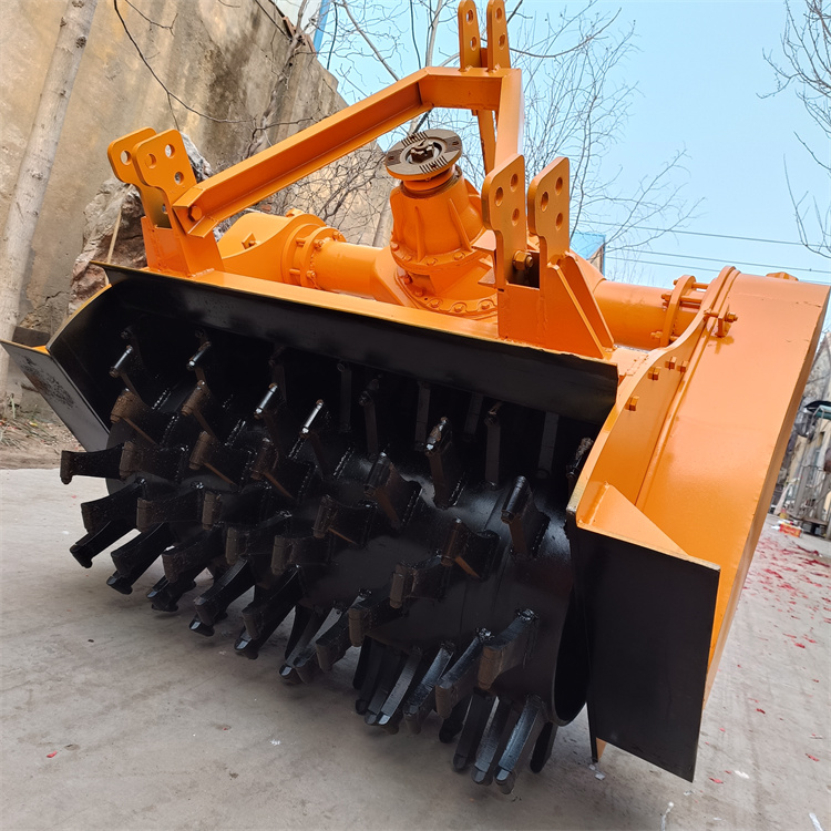 多功能秸秆粉碎还田机 三点悬挂式树根粉碎机 树桩柱墩破碎机