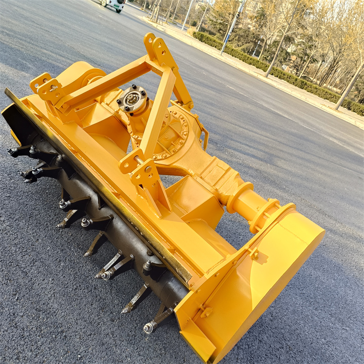 双边齿轮灰土拌合机 加厚箱体旧路复垦拌灰机 碎土路拌机