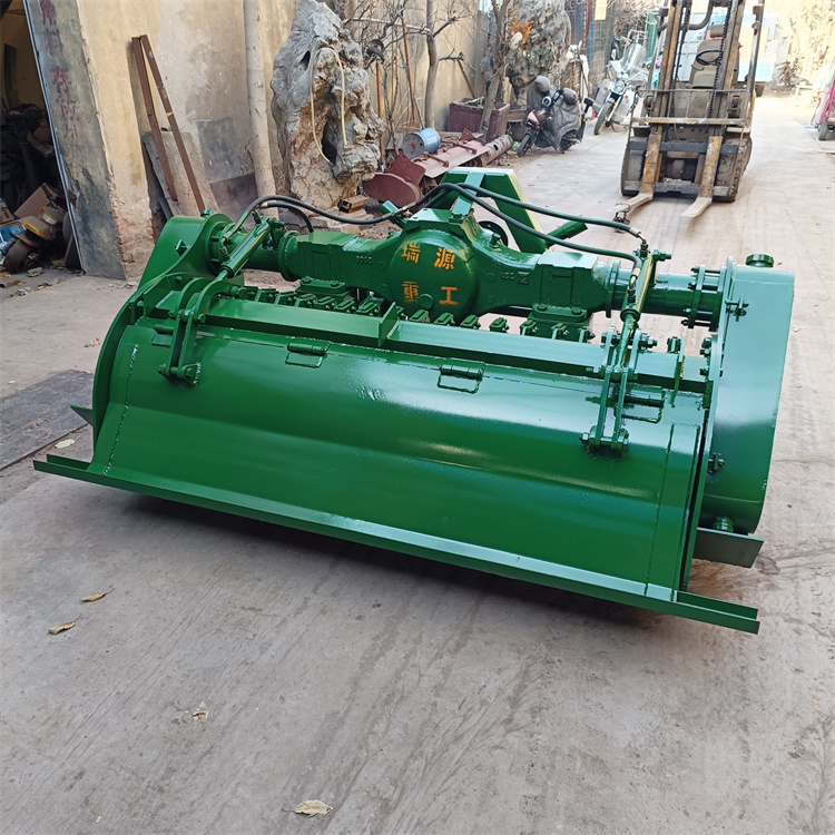 拉机带树根粉碎机 双排24A链条 树墩破碎机 树枝打烂花椒树树枝树根
