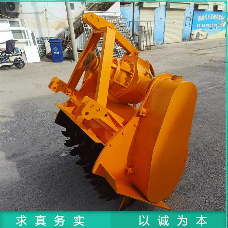 全新后桥 退林还耕树根粉碎机 合金刀头1米宽幅树疙瘩破碎机