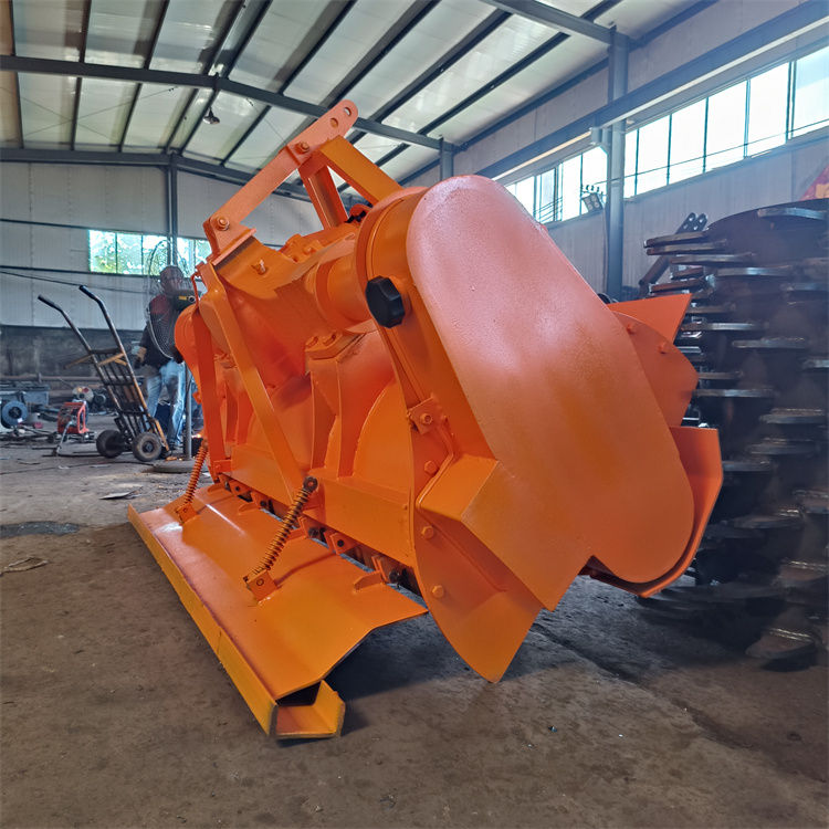 稳定土三排链条灰土路拌机 1.8米路面修整拌灰机 牵引式公路拌合机