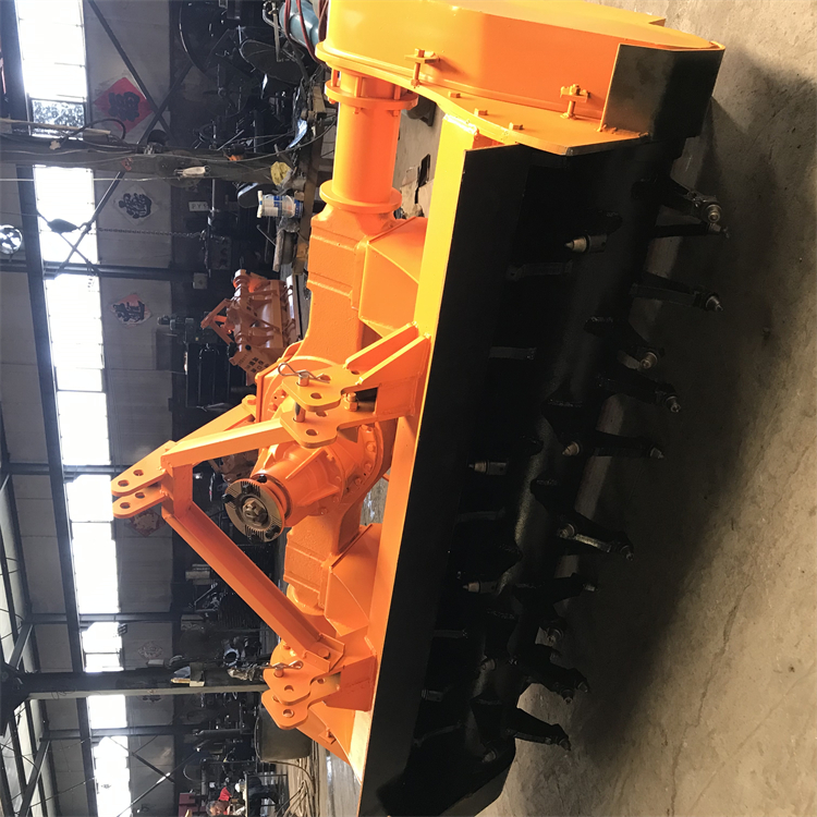 三七灰土拌和机 三排链条齿轮路拌机 合金刀头公路拌灰机