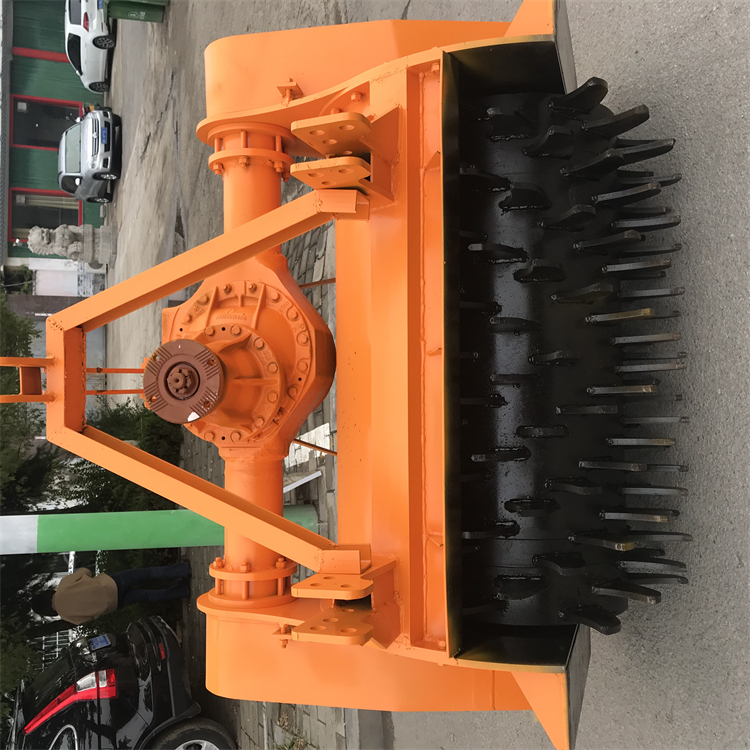 悬挂式树桩粉碎机 入土25公分树根破碎机 2米退耕粉树机