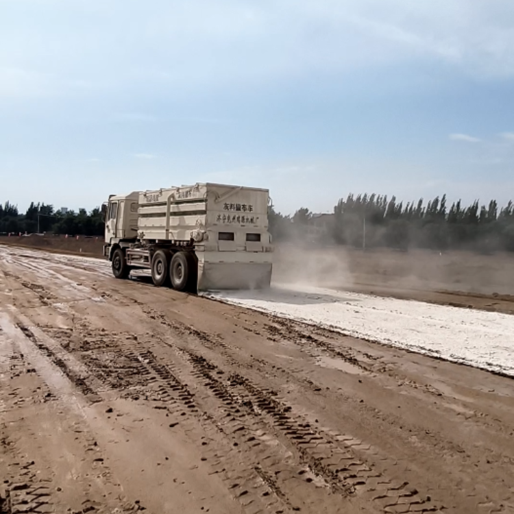 12方路面消解灰撒灰车 高速公路撒灰机 8方白灰水泥撒布车