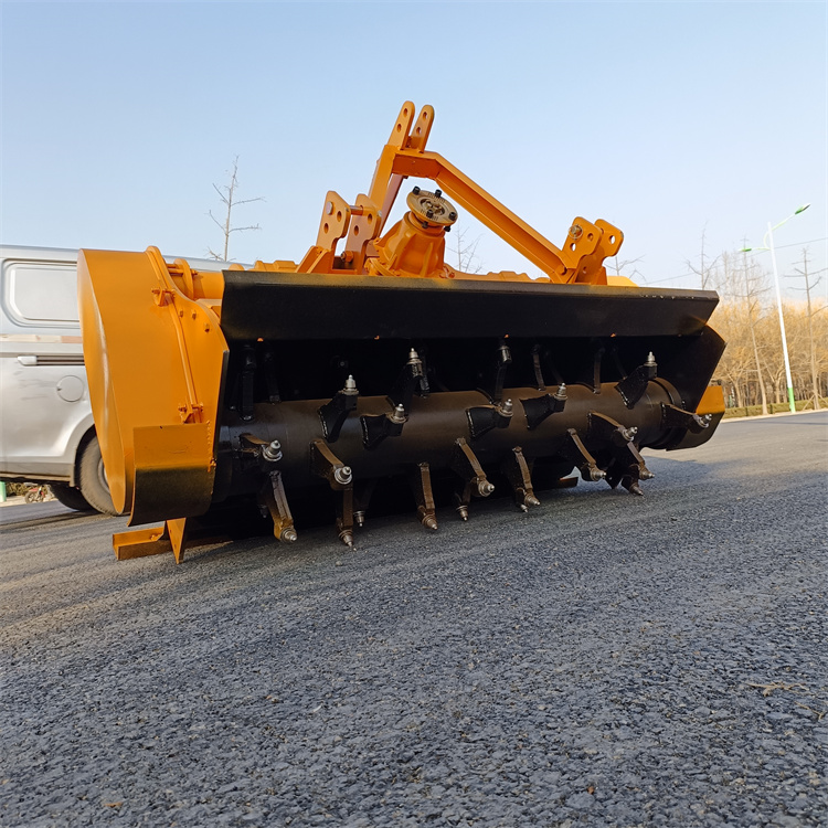 碎土用灰土拌和机 加厚箱体三排链条拌灰机 筑路宝马路面路拌机