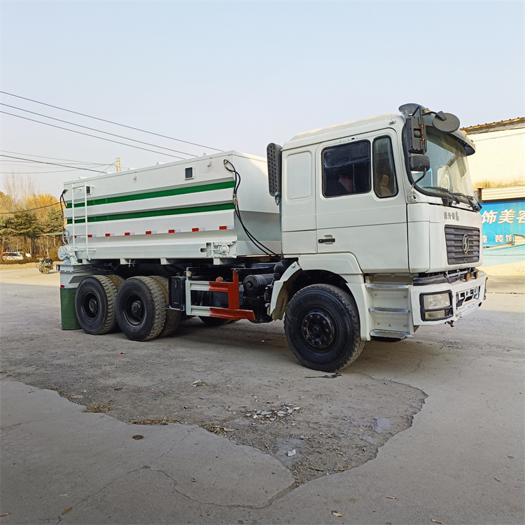 12方水泥撒布车 可单边撒灰布料车 8方消解灰撒料车