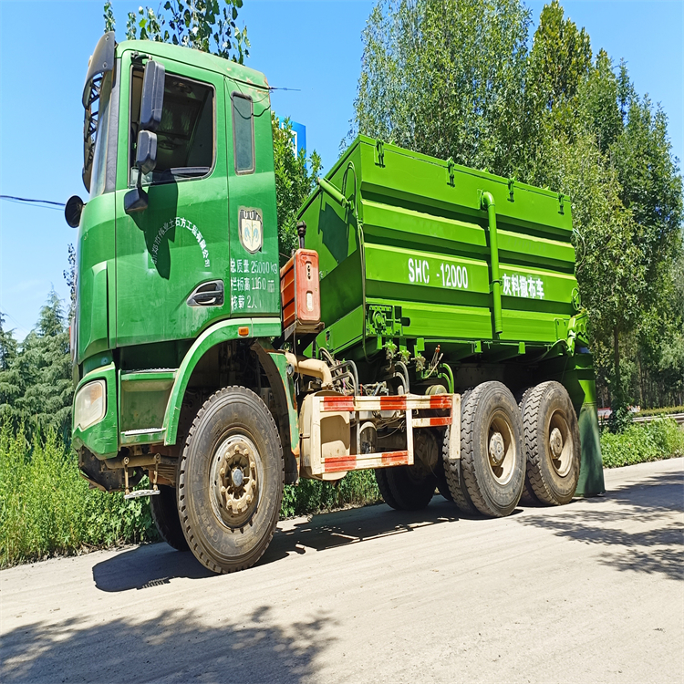 8立方粉料撒布车 路面工程撒灰车 白灰水泥份撒料车 可以单边撒灰