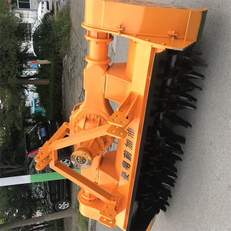 退林还田树枝破碎机 干湿两用绿化树粉碎机 安装简单