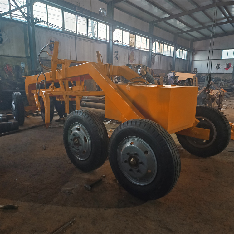 后悬挂土地耕种找平机 120型号牵引式推土铲 液压整平设备