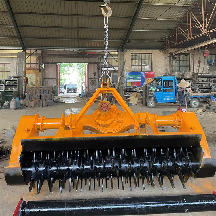 1800型花椒树粉碎机 合金刀片破碎机 三点悬挂树枝撕碎机