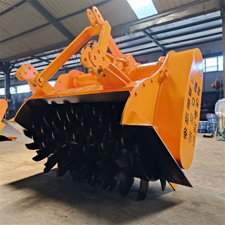 120型斯太尔后桥树根粉碎机 干湿树墩破碎机 悬挂式树桩还田打碎机