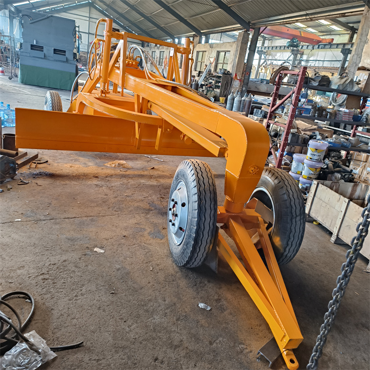 座驾式100马力前置装置刮平机 农村自行式整平机 公路工程用铲雪机