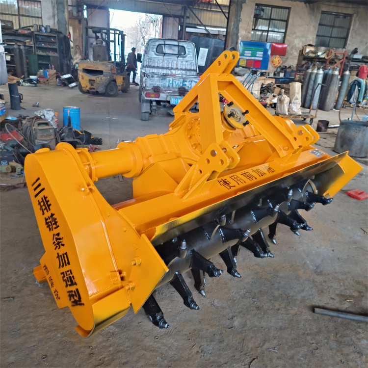 1.8米三排链条灰土拌和机 筑路拌合机 2米水泥路拌机