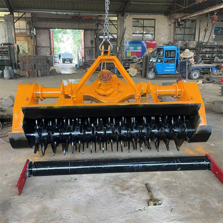 可定制1-2米树枝粉碎机 合金刀片树木粉碎还田机 使用方便