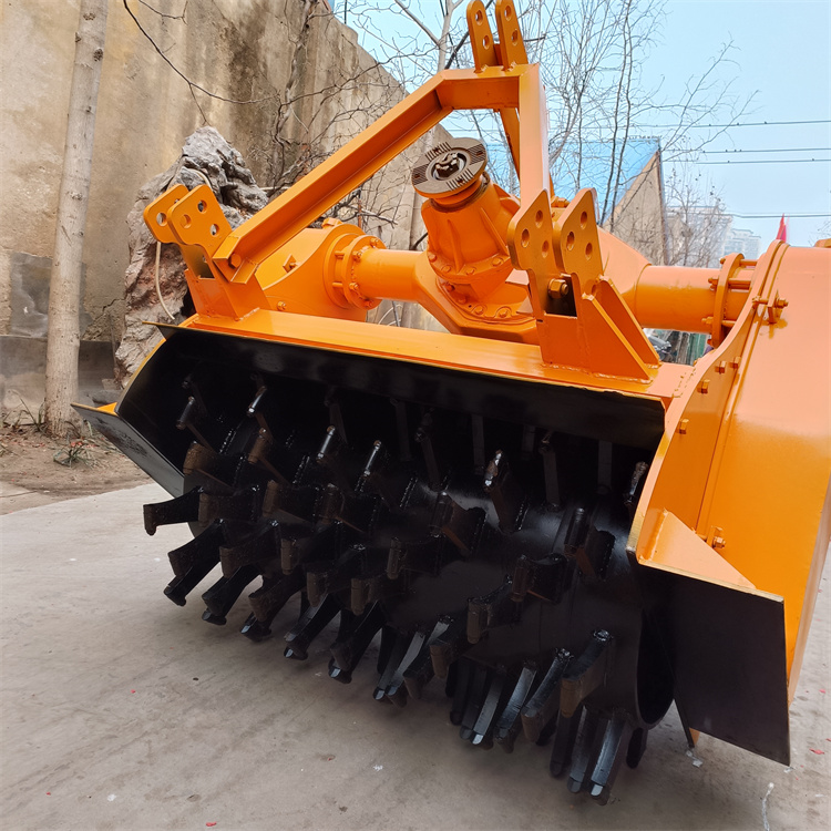 1米树木砍伐后木桩粉碎还田机 50公分树墩打碎机 树桩粉树机