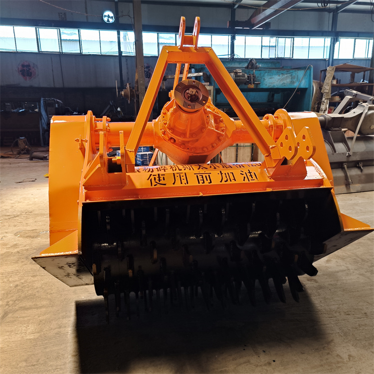 果园干湿树墩粉碎设备 1米车载式树木树木粉碎机 三点悬挂粉树机