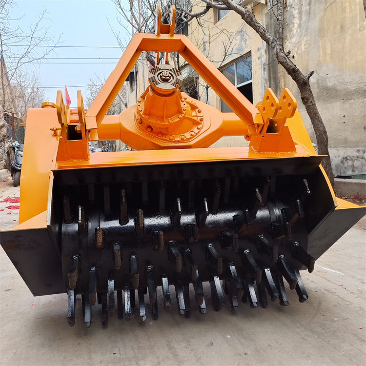 2米粉树机 牵引式苹果树苗木破碎机 退林还耕打树机