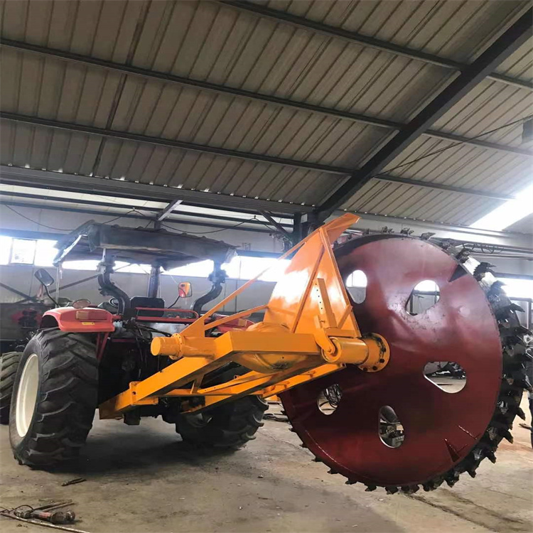 瑞源马路开槽机 轮盘式路沿边开沟机 地埋管道挖沟机