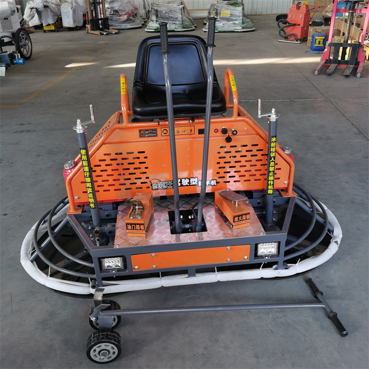 混凝土座驾式抹光机 双盘驾驶式磨光机 汽油水泥路面抹平机