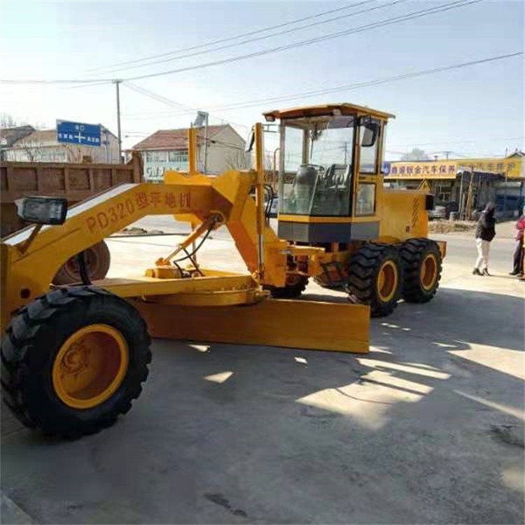 自行式120平地机 水泥路面多功能整平机 动作灵活准确