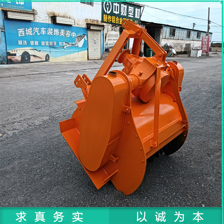 1米树根破碎机 树墩粉碎机 斯太尔后桥牵引式树疙瘩打碎机