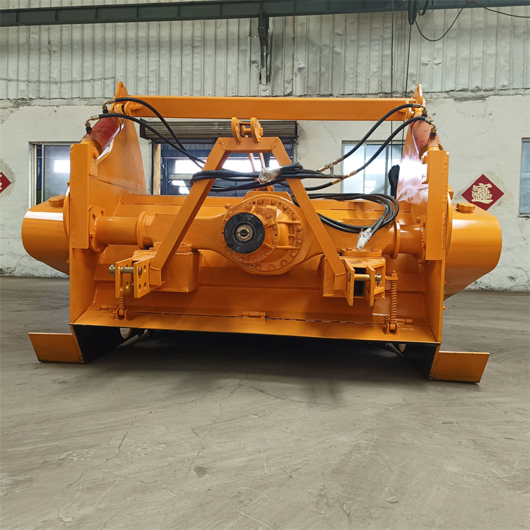 冷再生灰土拌合机 2米三排链条牵引式稳定土路拌机 后桥拌灰机