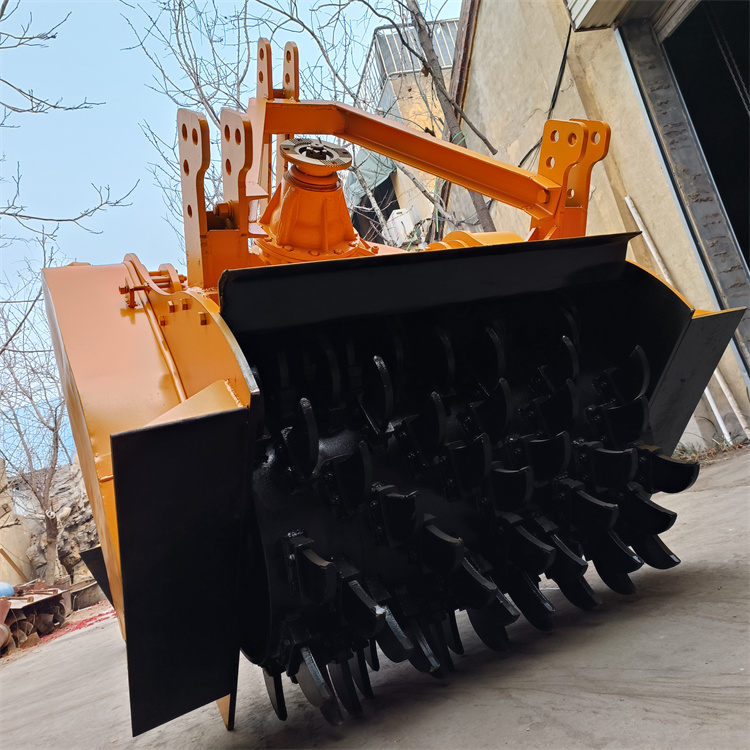 枣树墩破碎机 合金刀树根粉碎机 省时省力木桩打墩机