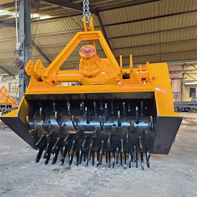 悬挂式树墩破碎机 苗圃园林树根粉碎机 30公分树桩打碎机