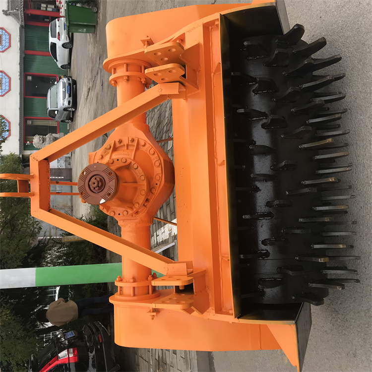 树墩子破碎机 车载式树根打碎机 苗圃树桩打碎还田机