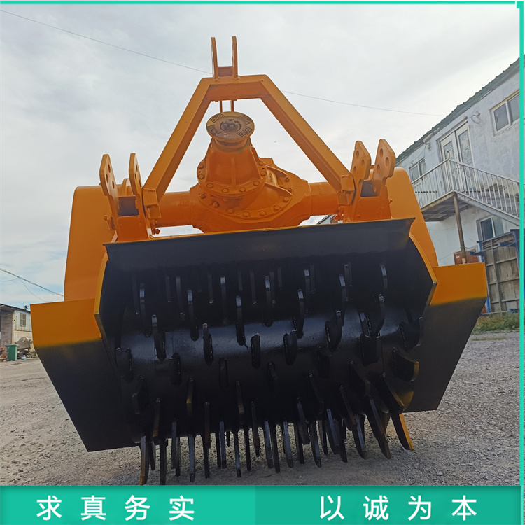 树枝粉碎机 灌木粉碎设备 斯太尔后桥合金刀头树木打碎机