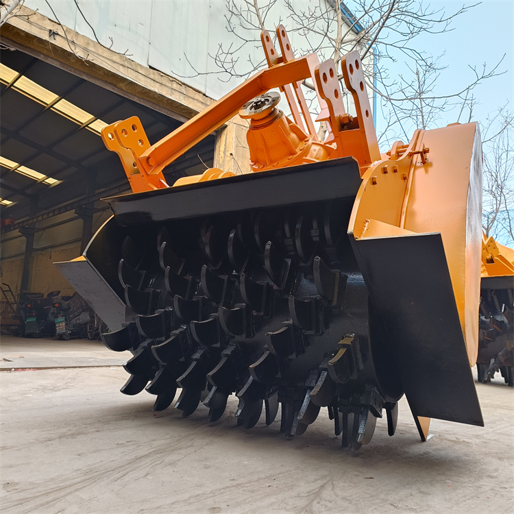 100型树根粉碎机 苗圃果园树墩打烂机 圆盘树破碎机