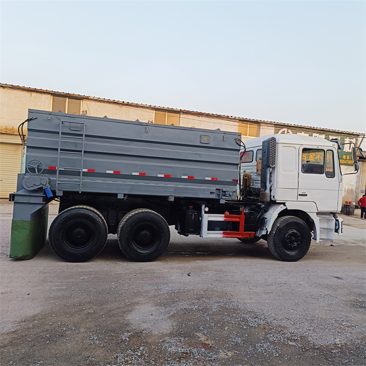 工程路面石灰撒灰车 8方粉料水泥料撒布车 白灰撒料车