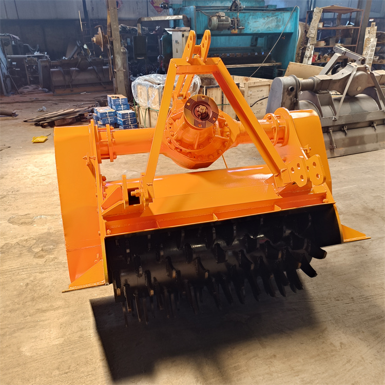 1.2米果园干湿树墩粉碎设备 后桥式树根打树机 退林还耕粉碎效果好