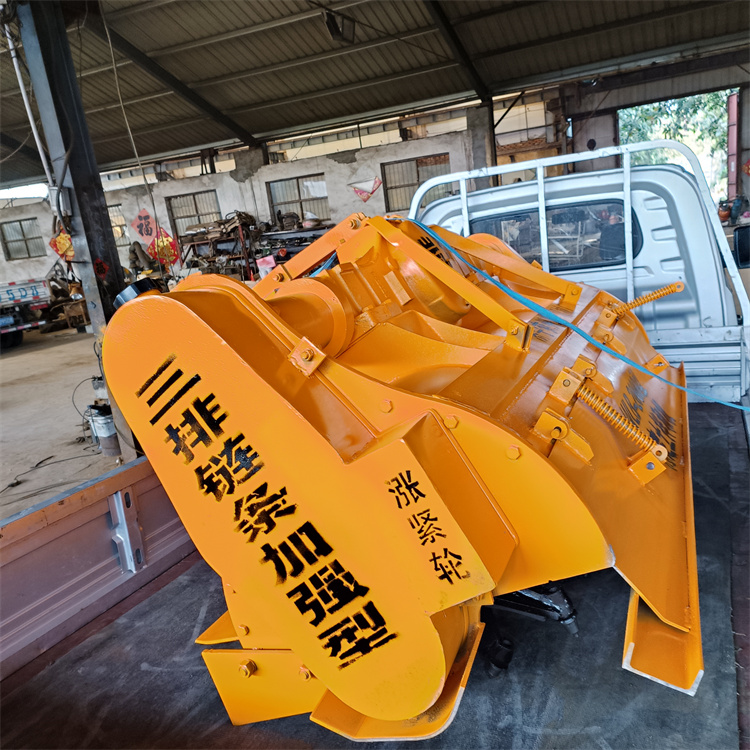 三排加强型三七灰土拌合机 市政工程稳定土拌和机 二灰土路拌机