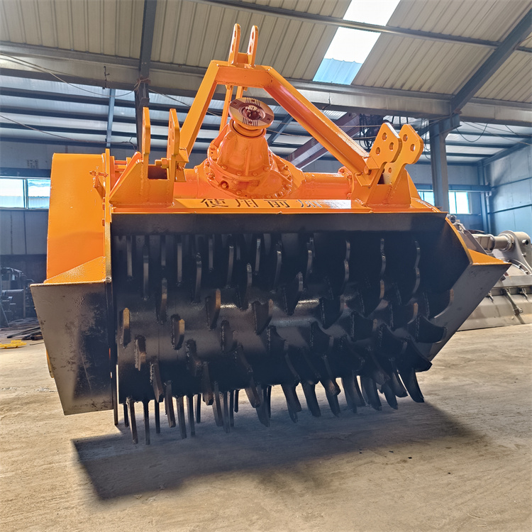 农用树墩子破碎打碎机 树墩还田机 干湿两用树木根粉碎机